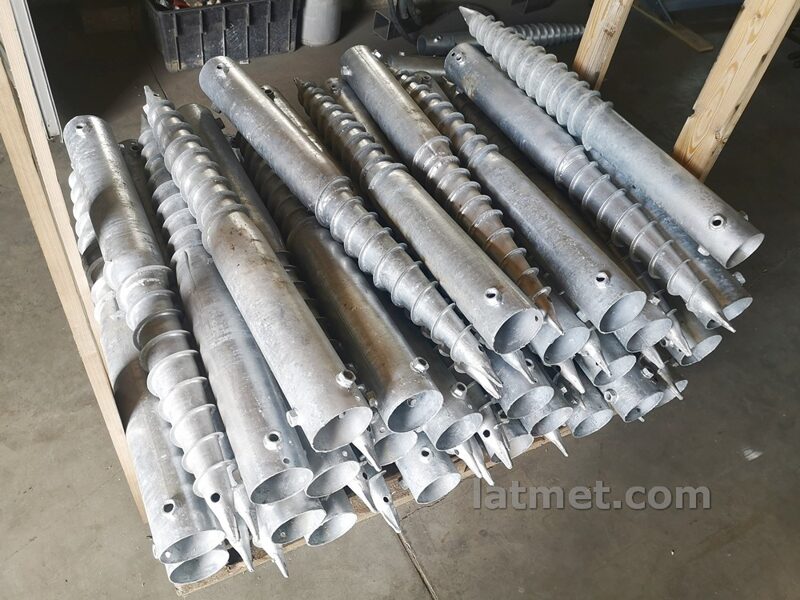 Skrūvpāļi, laipa - BS