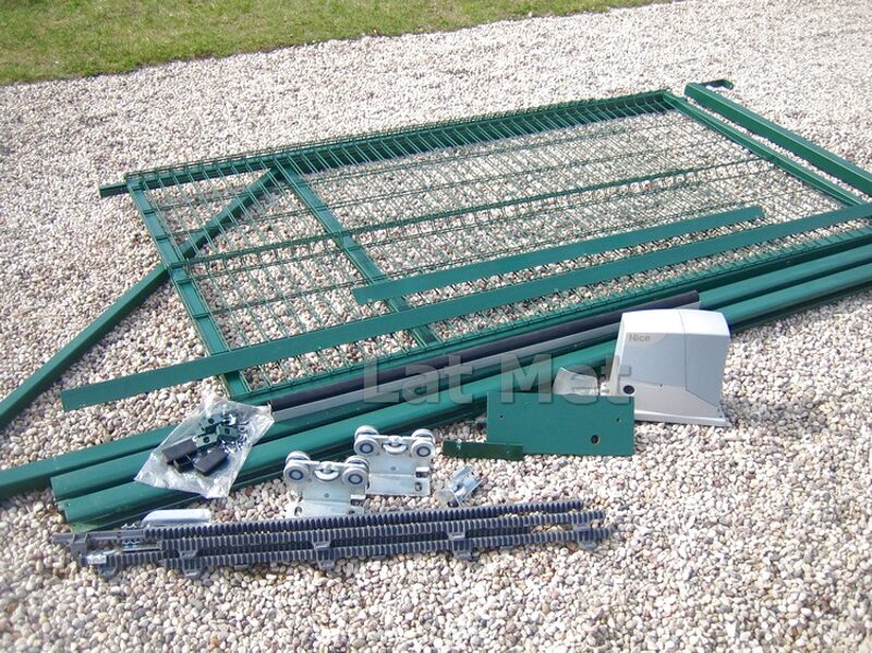 Moduļveida vārti un nožogojumi - D