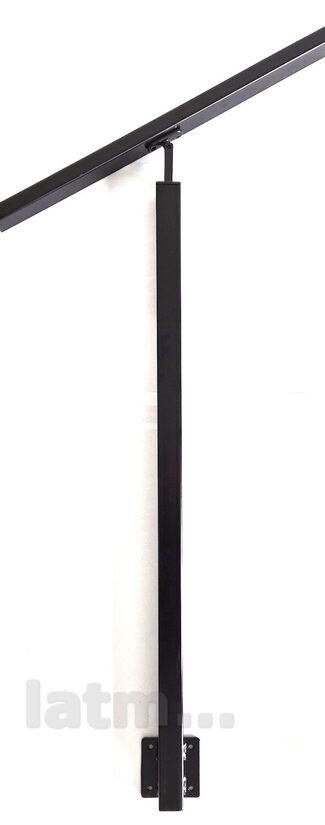 Kāpņu margu stabiņš (montāža no sāna); MI006