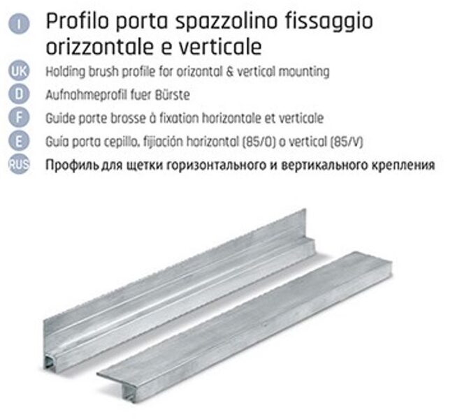 Birstītes nostiprināšanas alumīnija profils