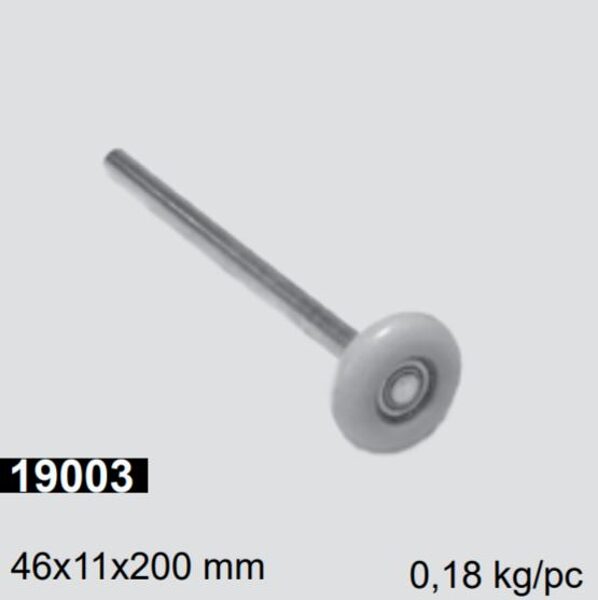 GR19003; Garais rullīts garāžu vārtiem