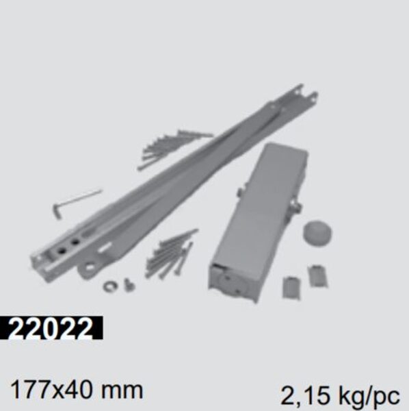 GR22022; Personāla durvju aizvērtējs