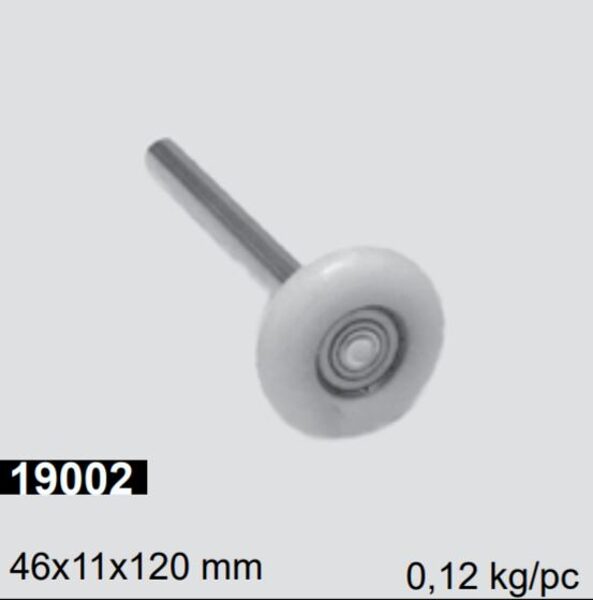 GR19002; Īsais rullīts garāžu vārtiem