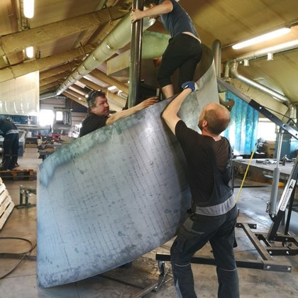 Vītņu veida kāpņu ražošana