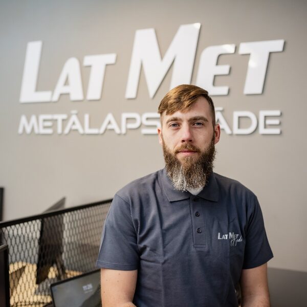 Edgars Miezītis, direktors, projekti, Mob. 27840402; Epasts: edgars@latmet.com