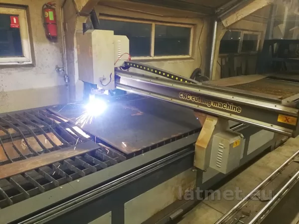 CNC plazmas griešana