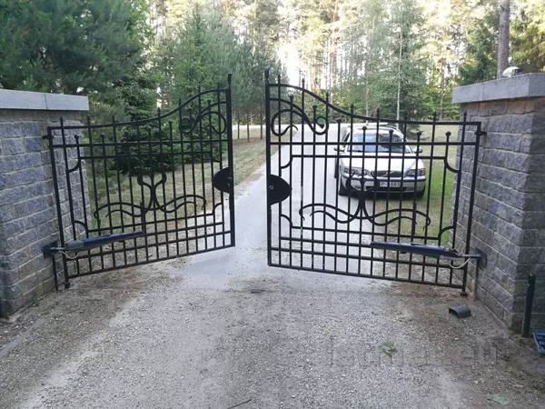 Vārtu automatikas maontāža
