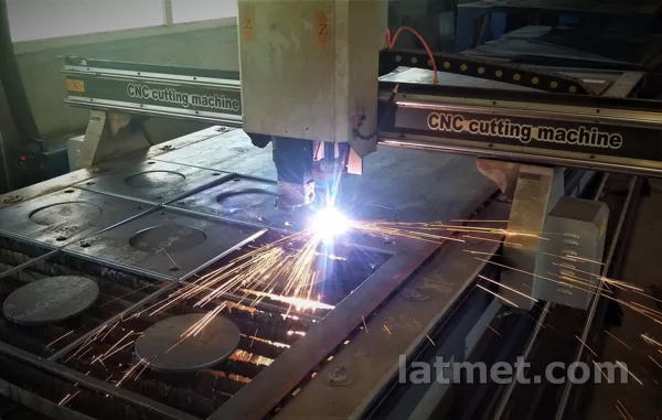 CNC Plazmas griešana 1500x6000 100A, 20mm